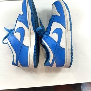 Nike Blue and White Sneakers with Sleek Design comes with box
